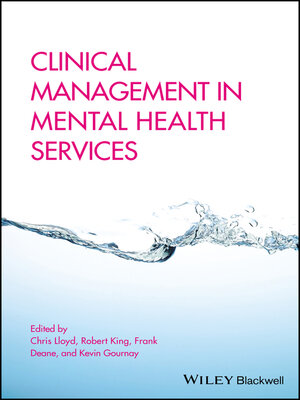 cover image of Clinical Management in Mental Health Services